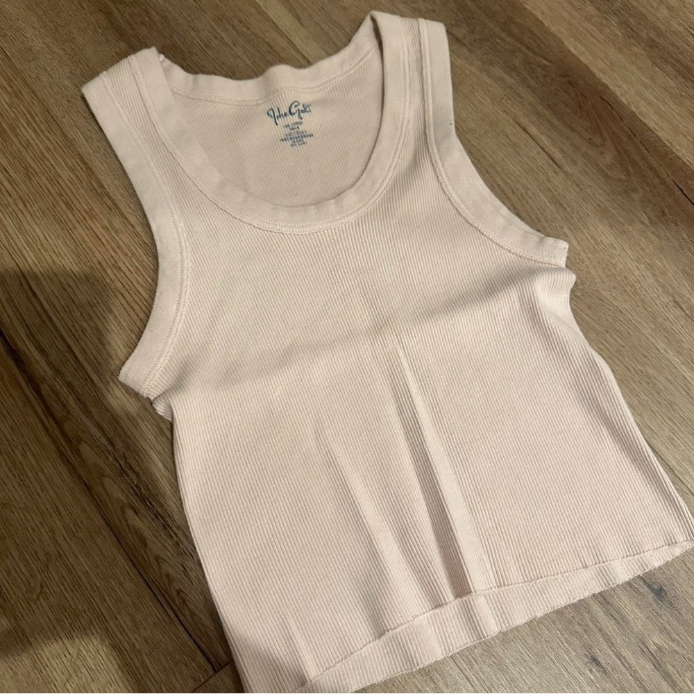 brandy melville baby pink connor tank top